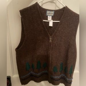 Vintage Pendleton Originals 100% wool sweater vest